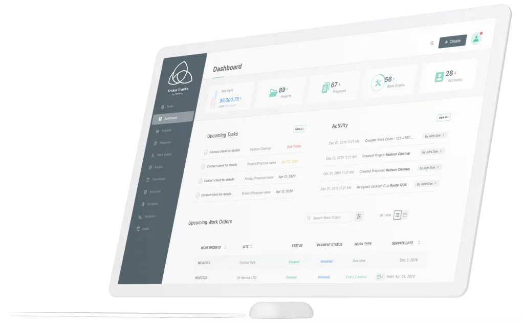 Erdos Tracks platform